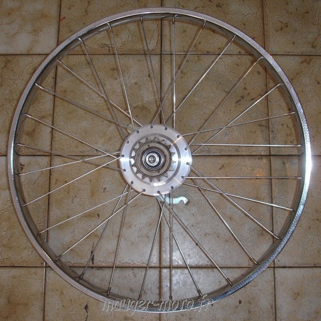 Roue arrière compléte solex 3800 (diam 80mm)