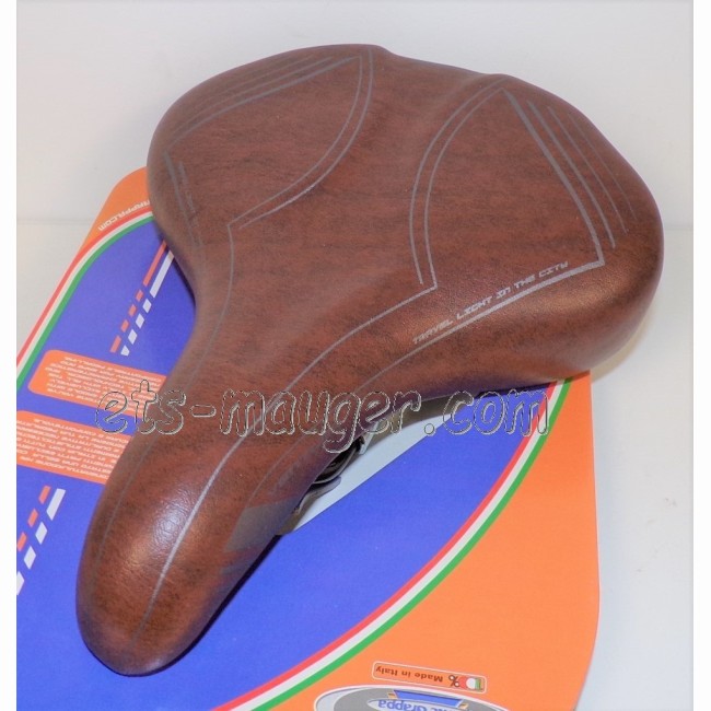 Selle Monte Grappa SC1110 marron (avec collier)